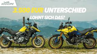 Macht die Suzuki V-Strom 650 noch Sinn? Reiseenduro-Vergleich gegen die neue 800DE!