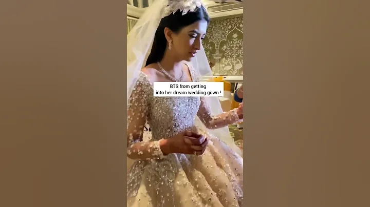 Getting into her dream dress 😍 Tag your squad ! #lebaneseweddings #shorts - DayDayNews