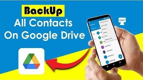 How To Backup All Contacts To Google Drive | গুগল ড্রাইভে সমস্ত মোবাইল নাম্বার কিভাবে ব্যাকআপ নেবেন