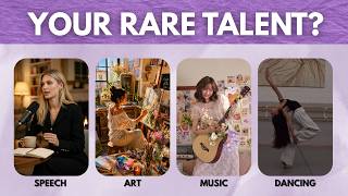 What's Your RARE TALENT? | Aesthetic Personality Quiz