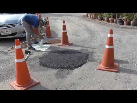 Carboncor Pothole Repair Demonstration 1/3