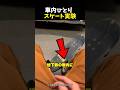 車内ひとり スケート実験