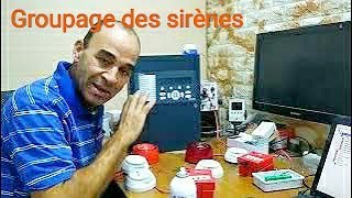 Étection Incendie Adressable Teletek Simpo, Groupage Des Sirènes