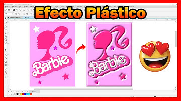 Como hacer Efecto Plástico 3D en Corel Draw | Efecto plástico CorelDraw para sublimación