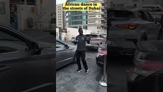 African dance in the streets of Dubai