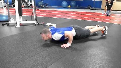 180 degree pushup. Works every muscle in ur body!!