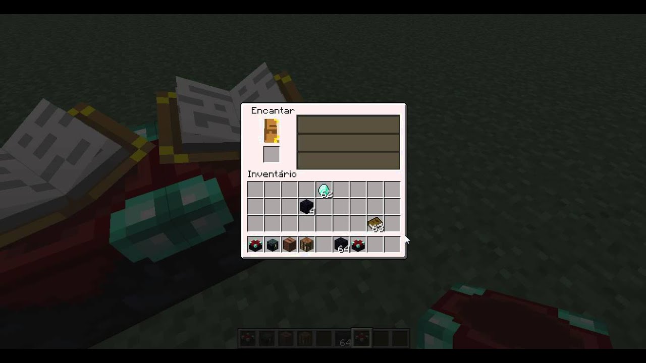 Como Fazer Uma Mesa De Encantamento No Minecraft