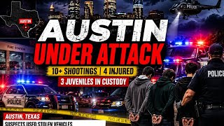 🔥 Austin Texas Chaos: Random Shootings Leave 4 Injured | 3 Suspects in Custody