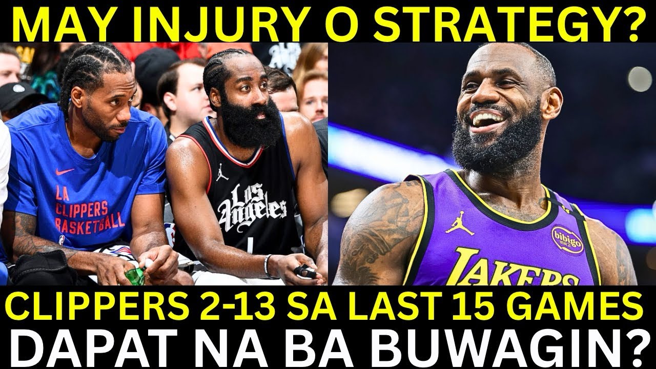 Kawhi at Harden Hindi na Alam ang GAGAWIN! | Lebron may INJURY ba talaga o STRATEGY lang?