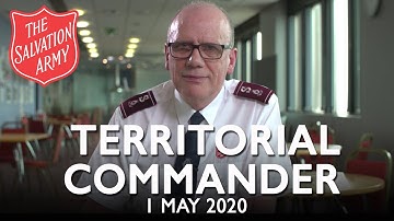 A message from the Territorial Commander | The Salvation Army