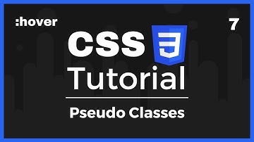 CSS3 Basics: Pseudo Classes / Elements (Lesson 7)