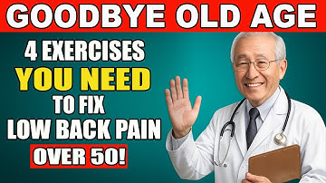 The ONLY 4 Exercises You Need To Fix Low Back Pain ...Over 50 - Senior Health Care