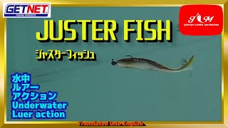 水中動画】【JUSTER FISH 】ツートンカラーは水中でしっかり明滅する