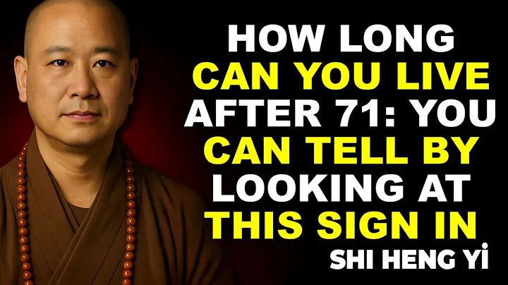 Signs That Predict How Long You’ll Live After 70 (Scientifically Proven!) | Shi Heng Yi Seniors