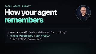 How total-agent-memory works: persistent memory for AI coding agents (MCP) Update