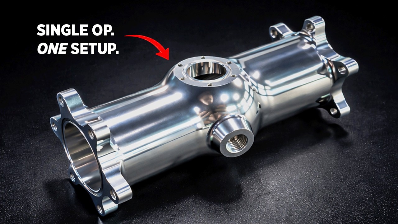 Мы упростили настройку этой сложной детали на 6 этапов.