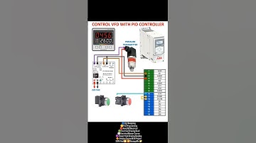 # Control VFD With PID Controller #electrician