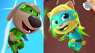 HERO DASH - Arctic Ben VS Desert Ginger VS Arctic Angela Gameplay (iOS Android) screenshot 1