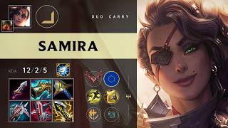 Samira ADC vs Brand (BGT CENTU) - EUW Grandmaster Patch 26.11