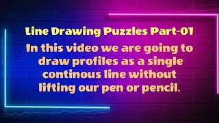 Line Drawing Puzzles-01 | Line Draw Sketch | Time Pass Kid Games | Impossible | Challenging Riddles screenshot 3