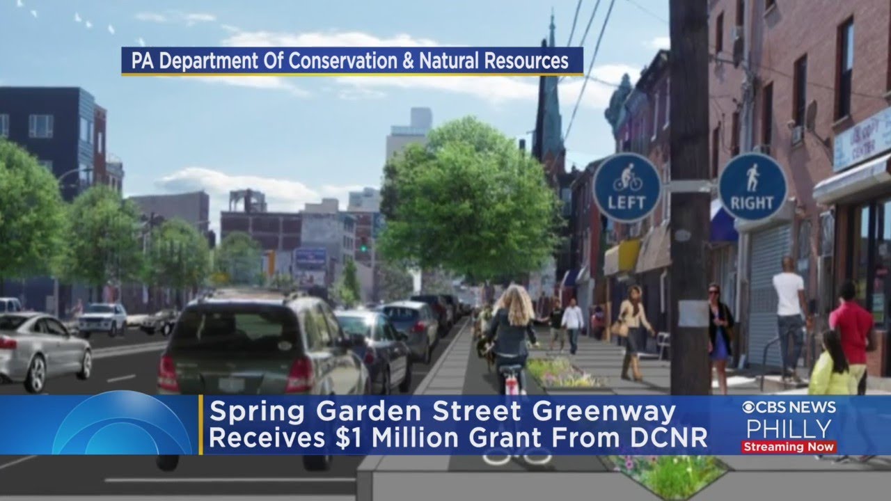 Spring Garden Street Greenway receives $1 million grant