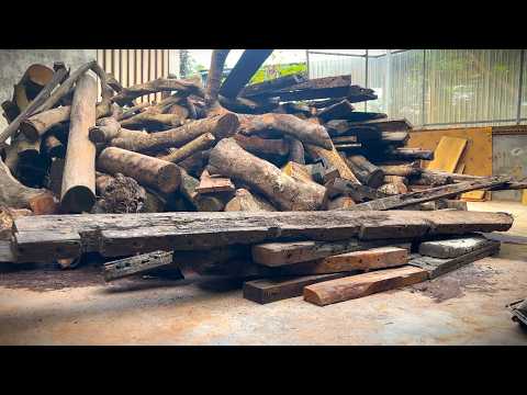 How To Process Aged Shipwright Wood - The Best Way To Create A Beautiful And Very Sturdy Table