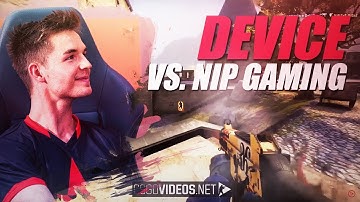 dev1ce vs. NiP Gaming - Ace at Eleague S2 | CS:GO