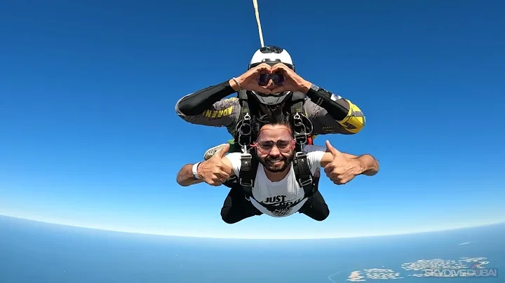 SkyDive Dubai 2025 | Tandem Skydive 13000 Ft.