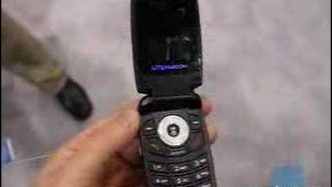 Hands-on with UTStarcom CDM7075 phone