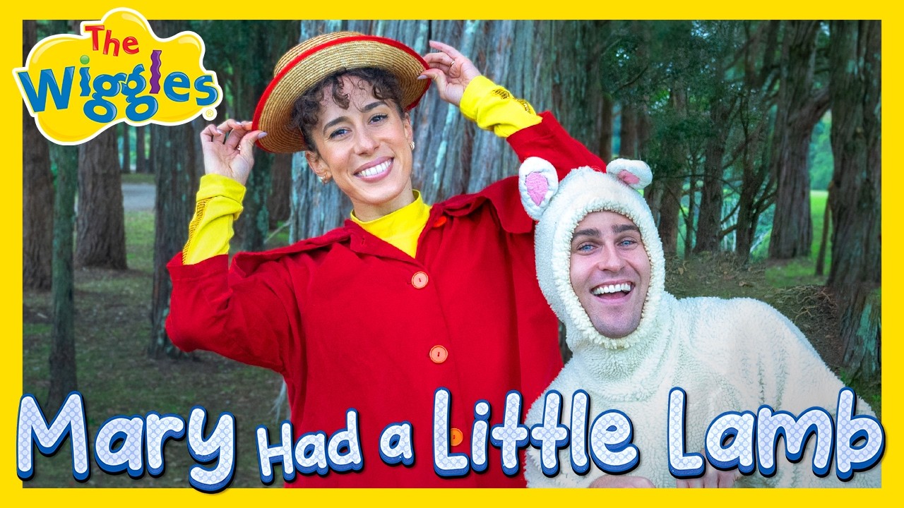 Mary Had a Little Lamb 🐑 Animal Nursery Rhyme Adventure for Kids 🎶 The Wiggles