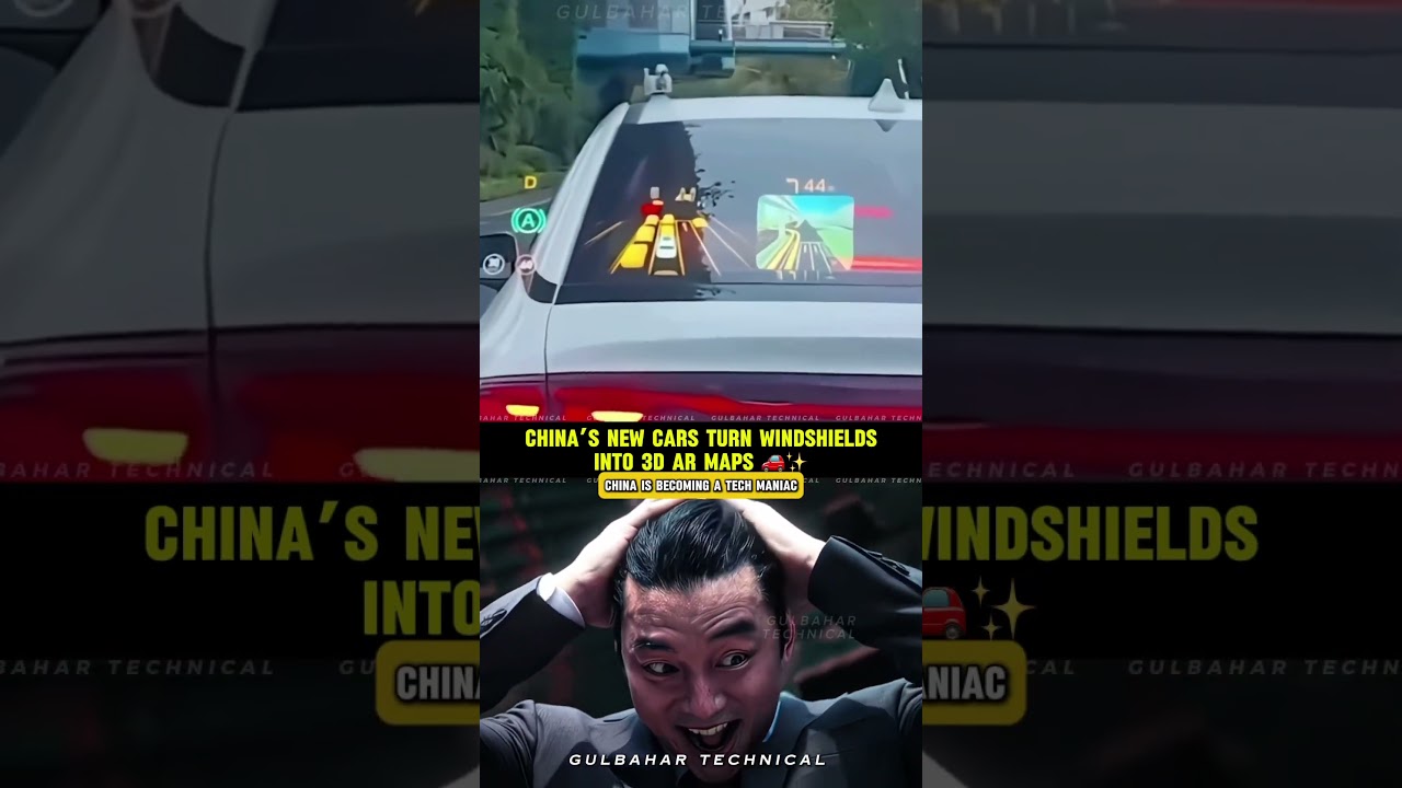 China’s Futuristic Cars Blow Everyone’s Mind | Augmented Reality Windshield Changes Everything 😱🚘
