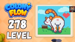 Colony flow Level 278 Walkthrough Solution