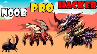 NOOB vs PRO vs HACKER - Insect Evolution Part 711 | Gameplay Satisfying Games (Android,iOS)