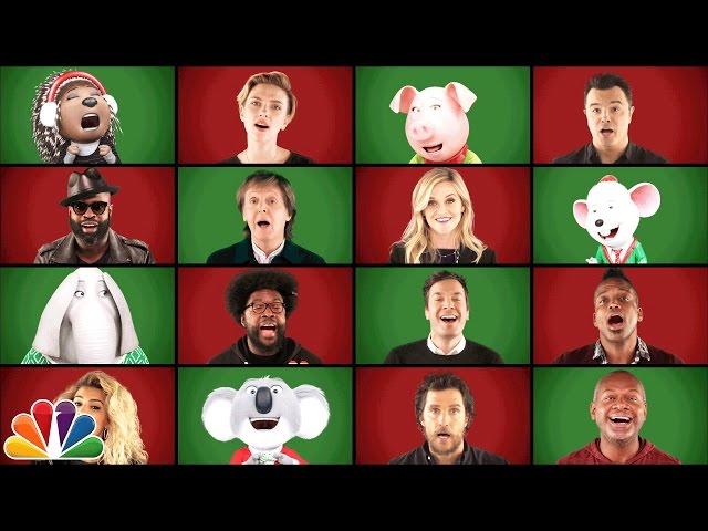 El villancico de las celebridades para esta Navidad con Jimmy Fallon