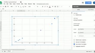 google sheets scatterplot tutorial