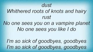 Sparklehorse - Sick Of Goodbyes Lyrics