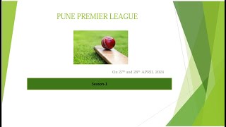 PUNE PREMIER LEAGUE  DAY 2 (MORNING  S )