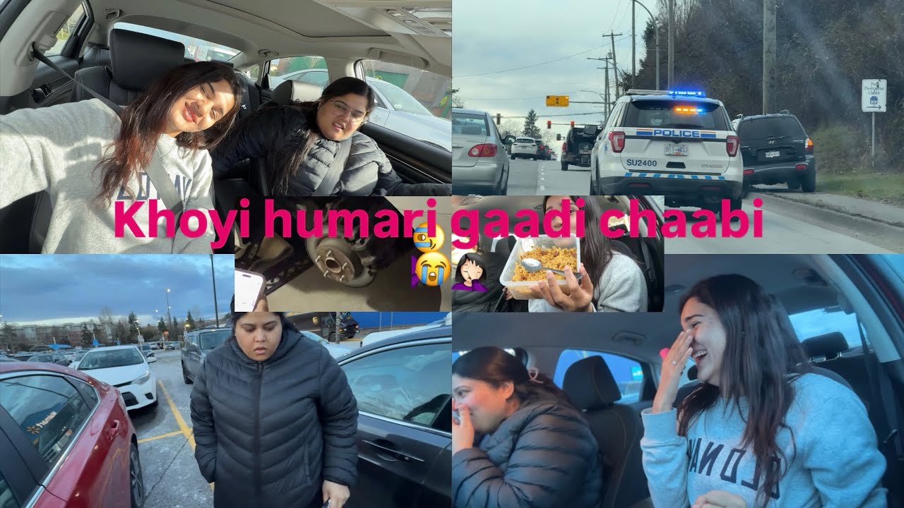 A chaotic day in my life 🚗 🔑 🍱 💄 ❄️  