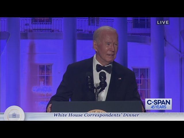 President Biden complete remarks at 2024 White House Correspondents
