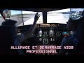 Allumage et dmarrage dun a320 professionnel