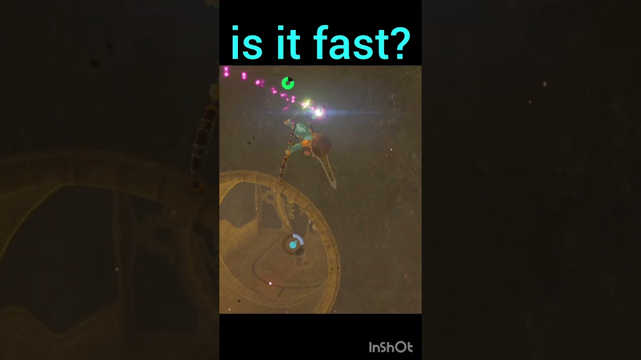 is it fast?      #zelda #botw #speedrun #glitchmoments