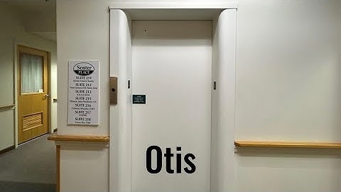 Awesome Vintage Otis Lexan Traction Elevator at Senter Place, Brunswick ME