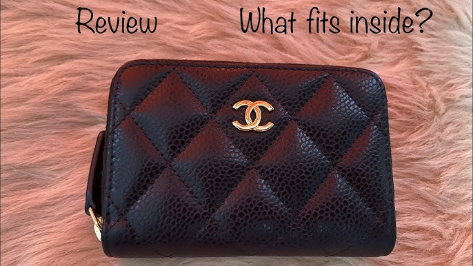 CHANEL CLASSIC CARD HOLDER V. ZIPPY WALLET COMPARISON REVIEW * Which is  better?! billiexluxury 
