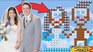 My Wife Made Me A VERY Unexpected Level In Mario Maker 2...