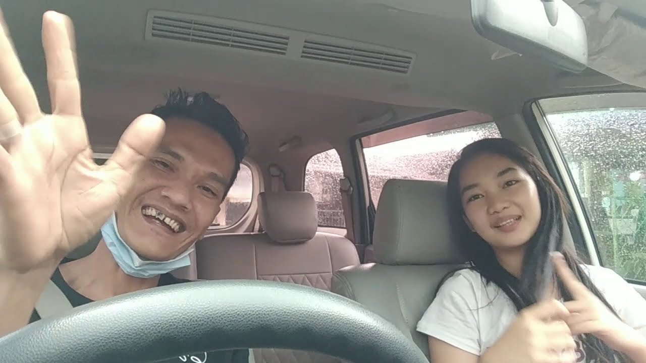 Selfie didalam mobil