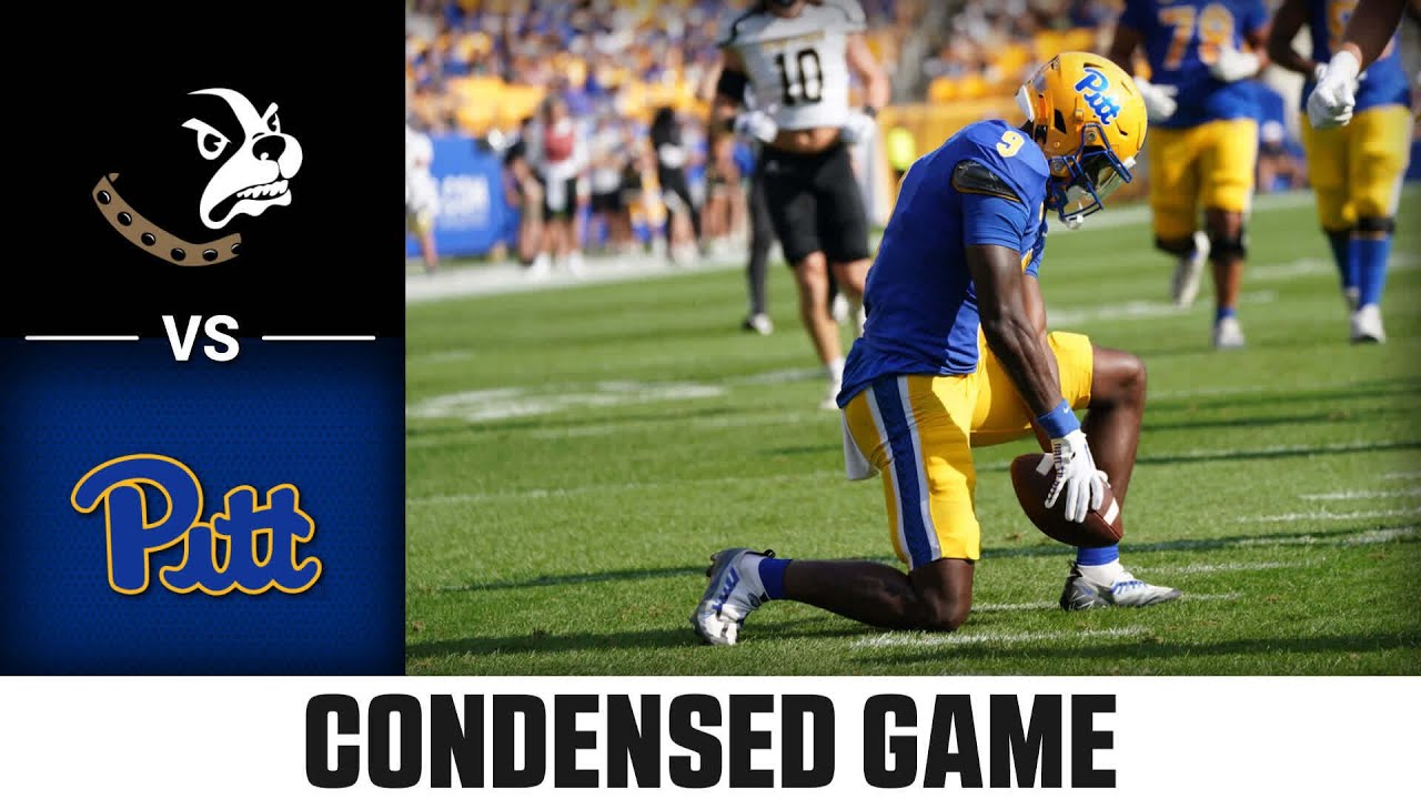 WATCH: Wofford vs. Pitt Condensed Game | 2023 ACC Football