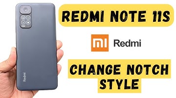 How to Hide Notch Xiaomi Redmi Note 11s