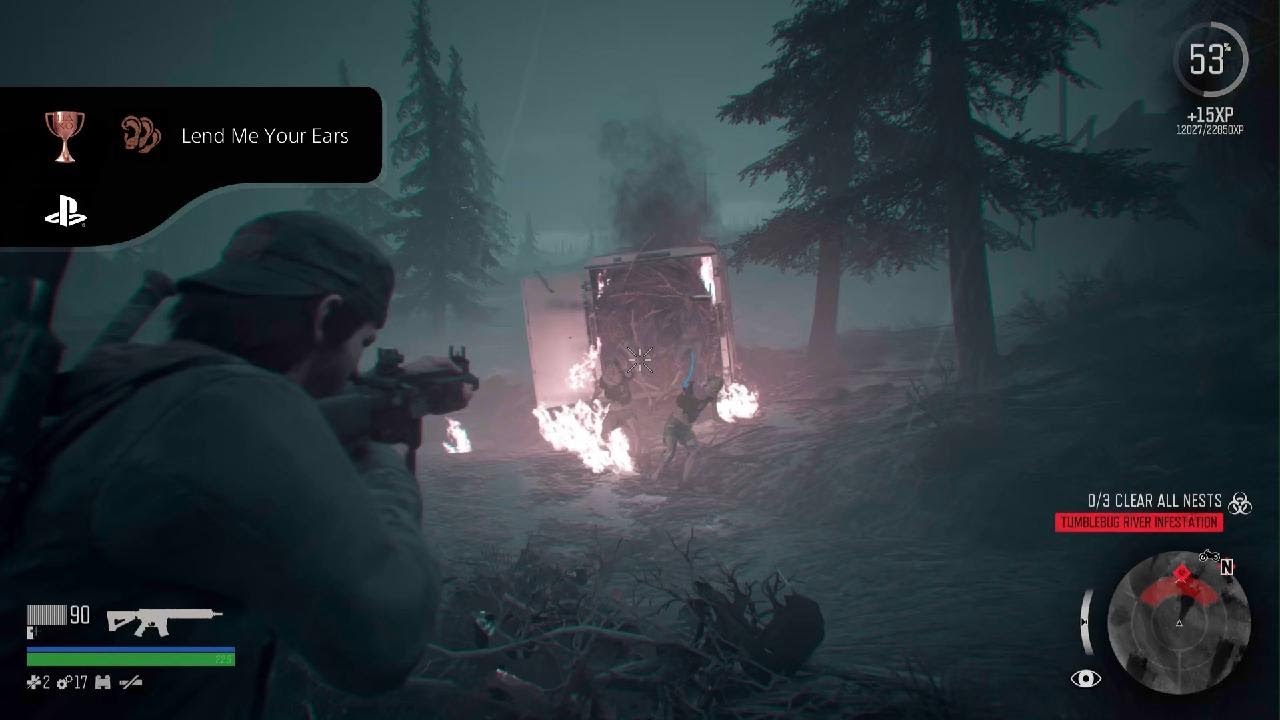 DAYS GONE lend me your ears trophy