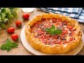 Torta Salata Caprese con Pasta Sfoglia - Ricetta Torta Rustica Facile e Veloce - 55winston55