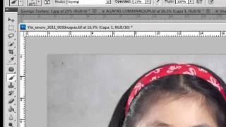 Añadir texturas y marcos a las fotografías con Phbotoshop. Tutorial en español screenshot 1